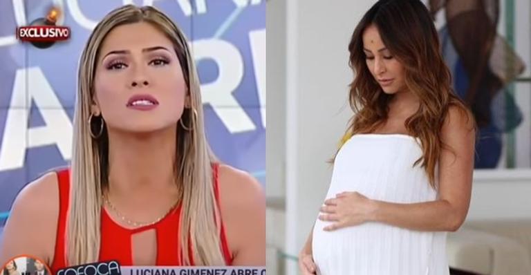 Lívia Andrade se irrita durante cobertura do parto de Sabrina Sato