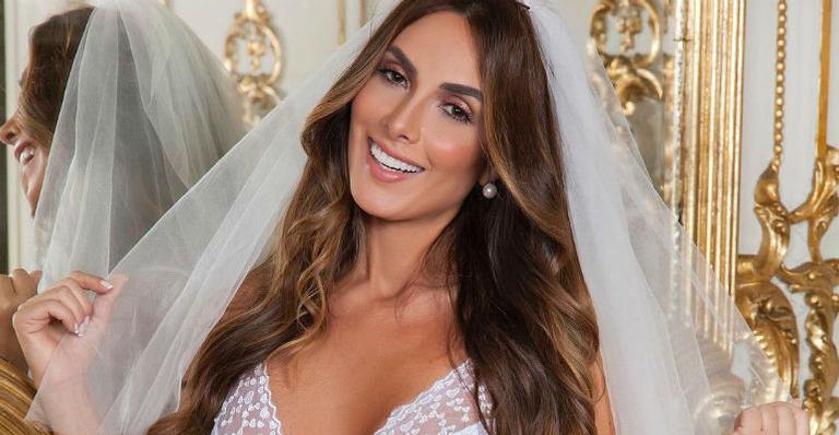 Casamento de Nicole Bahls terá orquestra, vestido de R$ 22 mil e benção do Padre Fábio de Melo