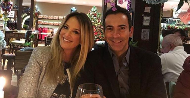 Ticiane Pinheiro e Cesar Tralli celebram 1 ano de casados
