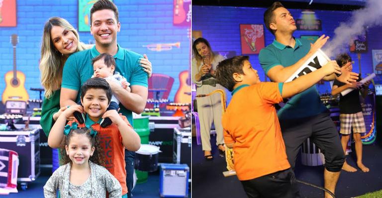 Wesley Safadão promove terceira festa de aniversário para o filho, Yhudi