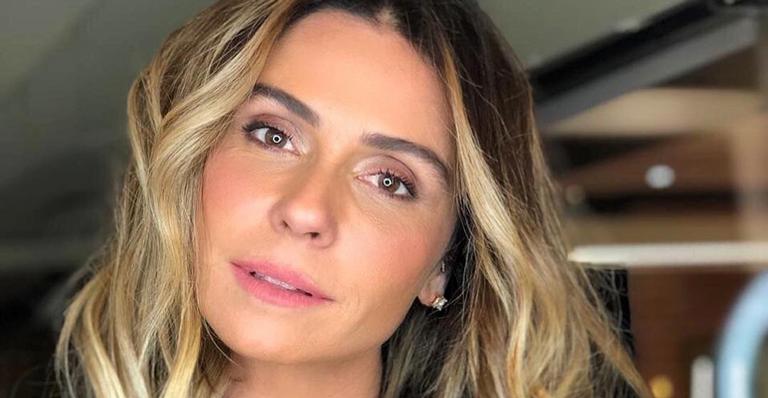 Linda! Giovanna Antonelli exibe shape durante rotina fitness e aconselha fãs
