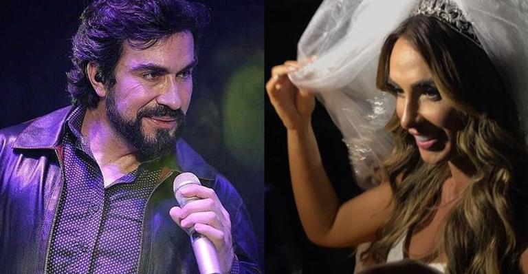 Padre Fábio de Melo realiza casamento de Nicole Bahls e Marcelo Bimbi