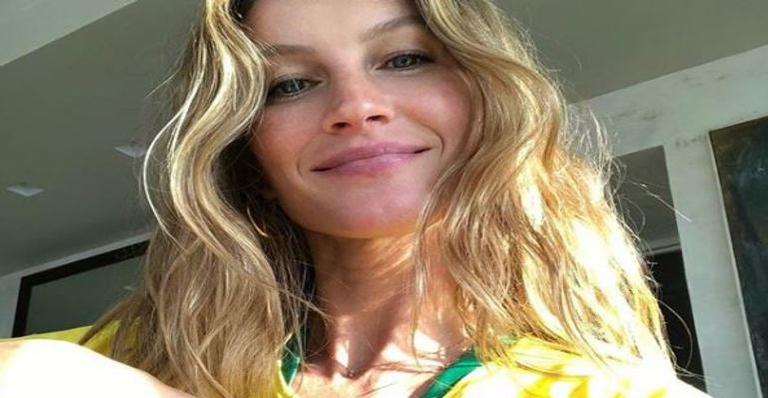 Gisele Bündchen surge ao lado da filha, Vivian, em clique encantador: ”Meu raio de sol”