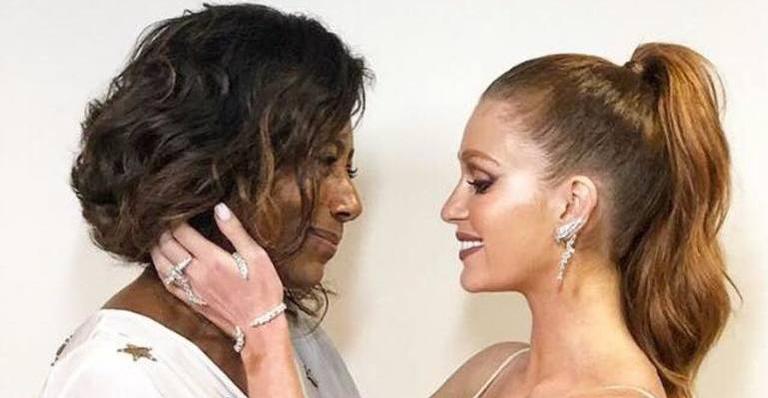 Gloria Maria se derrete por Marina Ruy Barbosa após ela cantar com Roberto Carlos: ”Que afinação!”