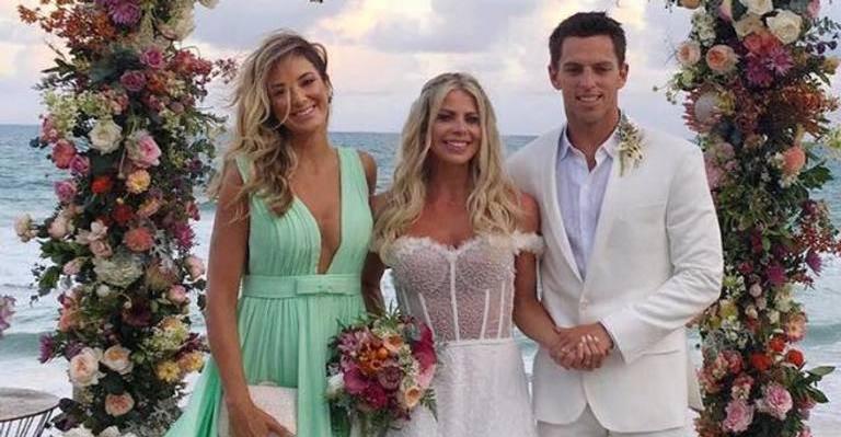 Ticiane Pinheiro compartilha lindo vídeo mostrando momentos inéditos do casamento de Karina Bacchi