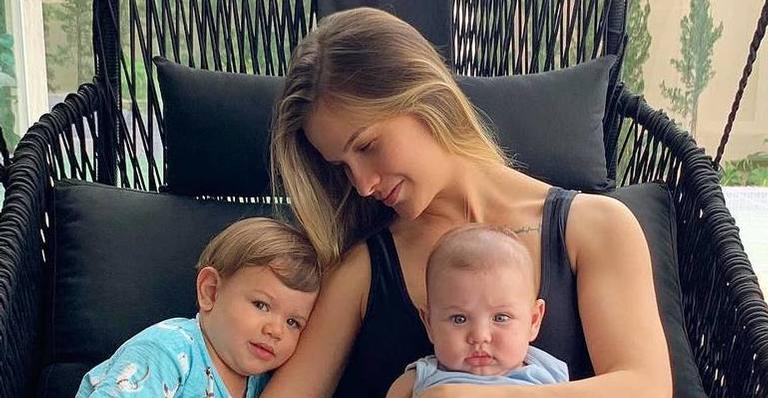 Andressa Suita explode o ‘fofurômetro’ com cena de amor entre Gabriel e a avó, Suely