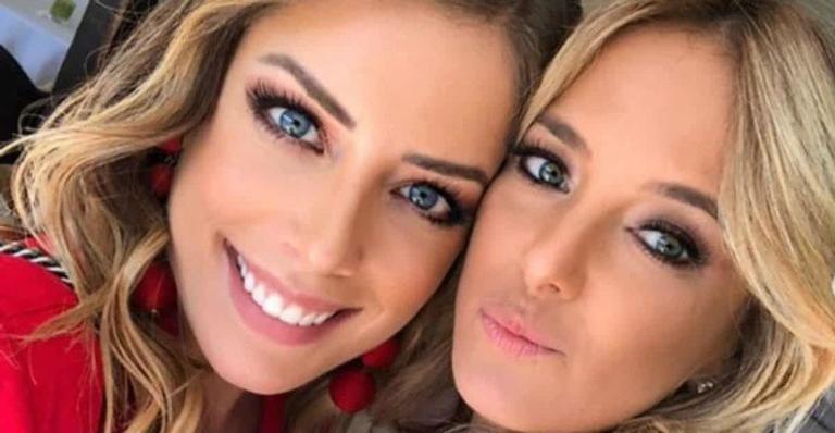 Ao lado de César Tralli, Ticiane Pinheiro surge em chá de bebê luxuoso de Fabiana Justus