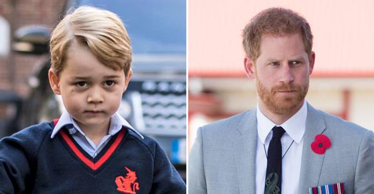 Príncipe George nunca foi fotografado sozinho com o tio, Harry; Entenda o porquê