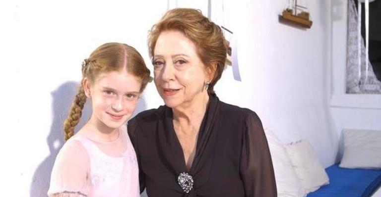 Marina Ruy Barbosa tem reencontro emocionante com Fernanda Montenegro