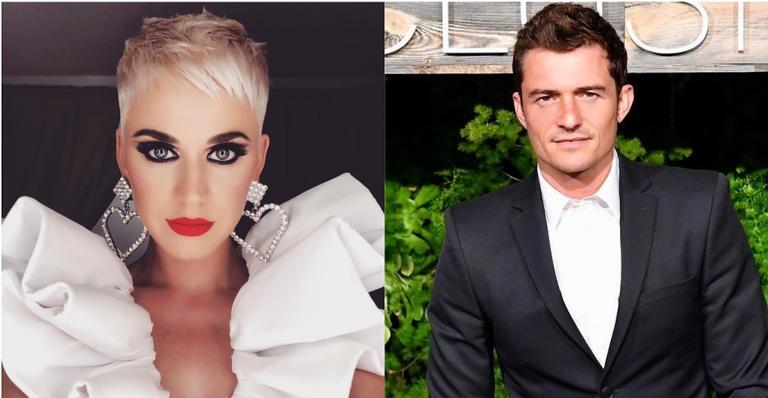 Casal discreto, Katy Perry e Orlando Bloom posam coladinhos em clique raro