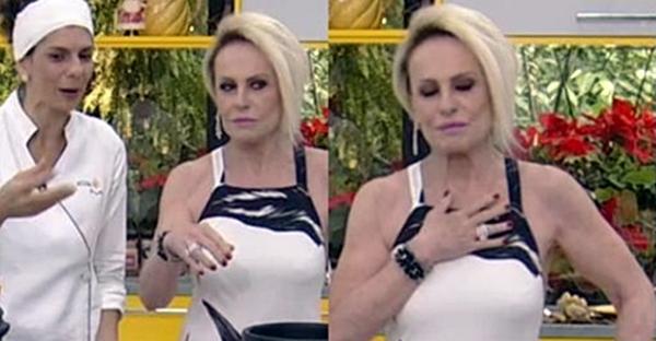 Após gafe com barata, Ana Maria Braga dá esporro na produção do ‘Mais Você’