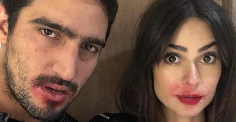 Aniversariante, Renato Góes ganha declaração apaixonada de Thaila Ayala: ”Te amo”