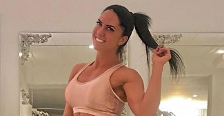Nem sempre foi assim! Graciele Lacerda faz linha do tempo de seu corpo: ”Sempre fui muito magra”