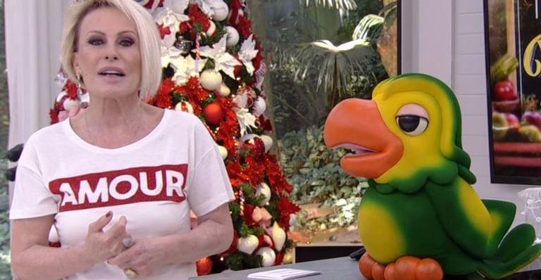 Ana Maria Braga comete nova gafe no ‘Mais Você’, é corrigida por Louro José e fica sem graça