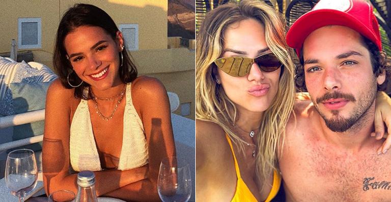 Tá rolando? Bruna Marquezine é flagrada com Gian Luca em festa
