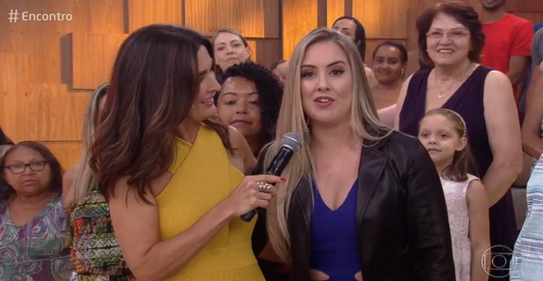 Ex-BBB Patrícia Leite surpreende ao aparecer no ‘Encontro’