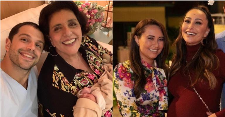 O clima esquentou! Leda Nagle e irmã de Sabrina Sato se estranham após revelação do rosto da bebê