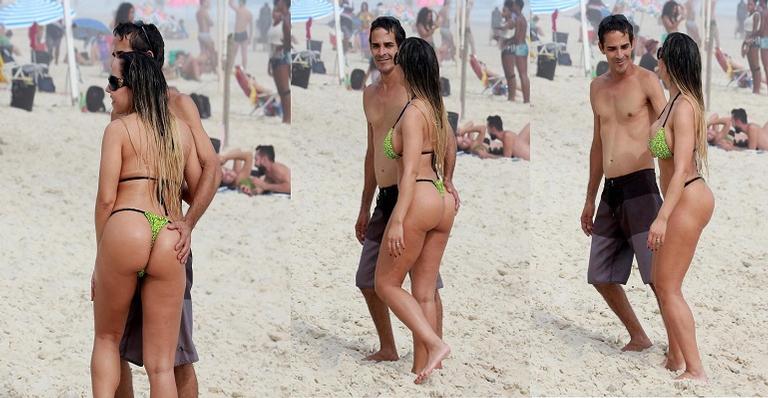 Fã apalpa bumbum de Mulher Melão e é repreendido: ‘Dei um chega pra lá’