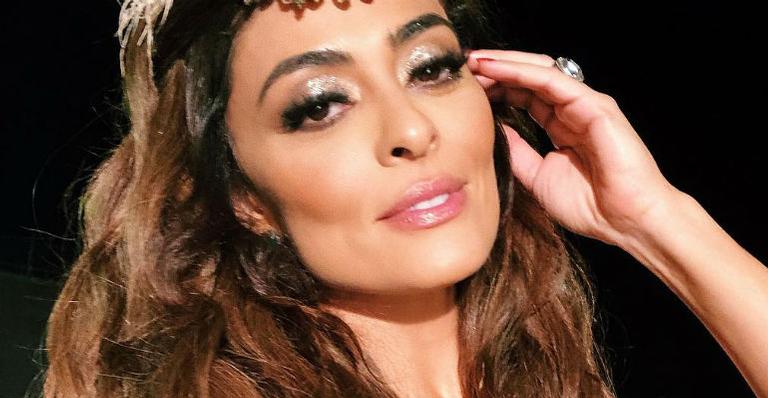 Juliana Paes coloca o bumbum pra jogo e exibe corpo escultural de biquíni