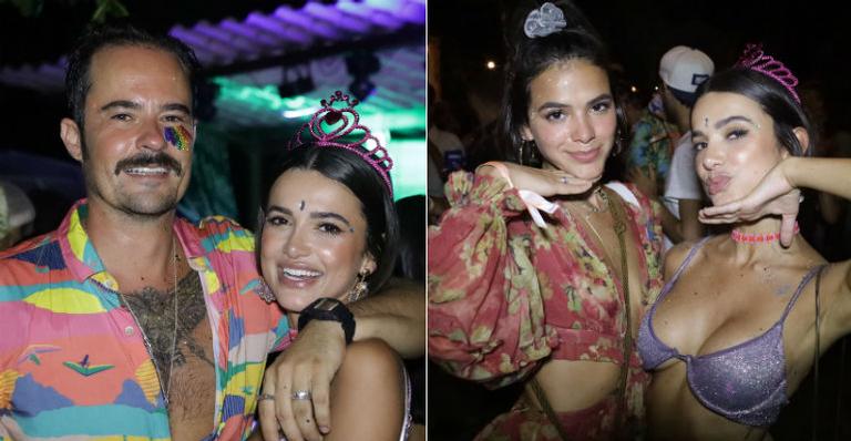 Aniversário de Paulinho Vilhena e Manu Gavassi agita famosos em Fernando de Noronha