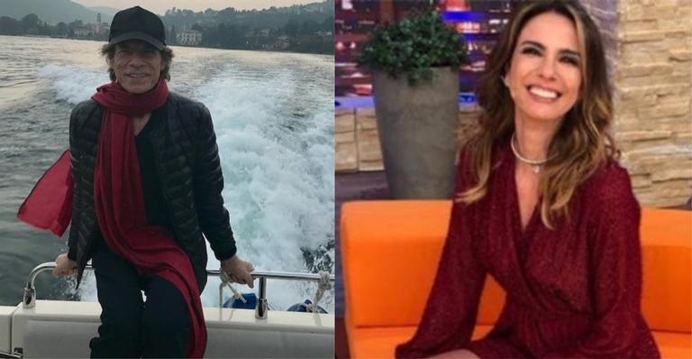 Luciana Gimenez ganha presentão raro de Mick Jagger