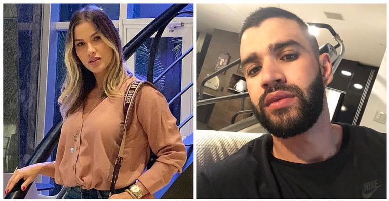 Andressa Suita comenta em foto de Gusttavo Lima, é apontada como ciumenta na web e cantor responde