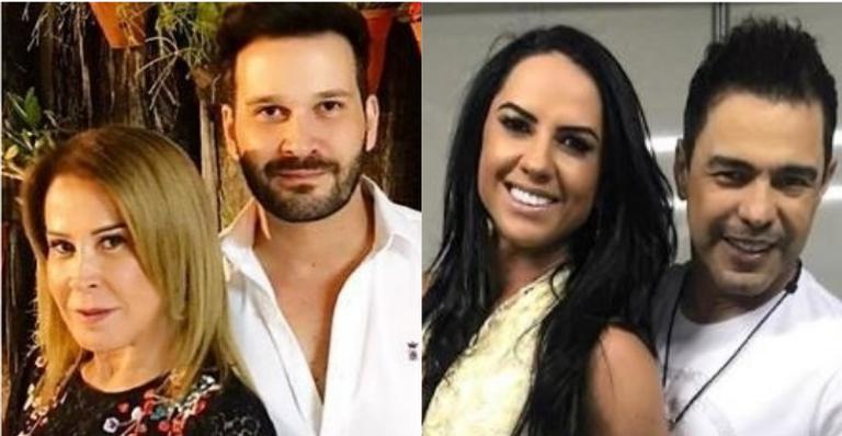 Zilu Godoi e namorado e Zezé Di Camargo e Graciele fazem viagem de férias para o mesmo lugar
