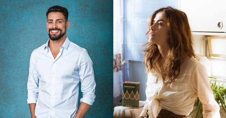 Cauã Reymond e Maria Casadevall trocam beijão quente na praia