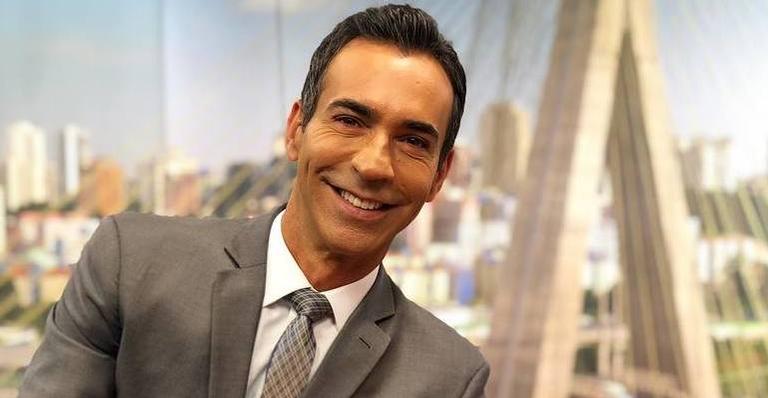 César Tralli surpreende seguidores e exibe marmita na hora do almoço