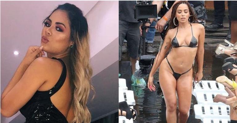 Lexa surge com os figurinos iguais ao de Anitta e seguidores massacram: ‘Nunca será um Vai Malandra’