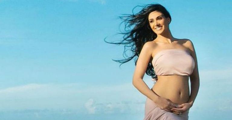 Marina Elali anuncia que está grávida do primeiro filho