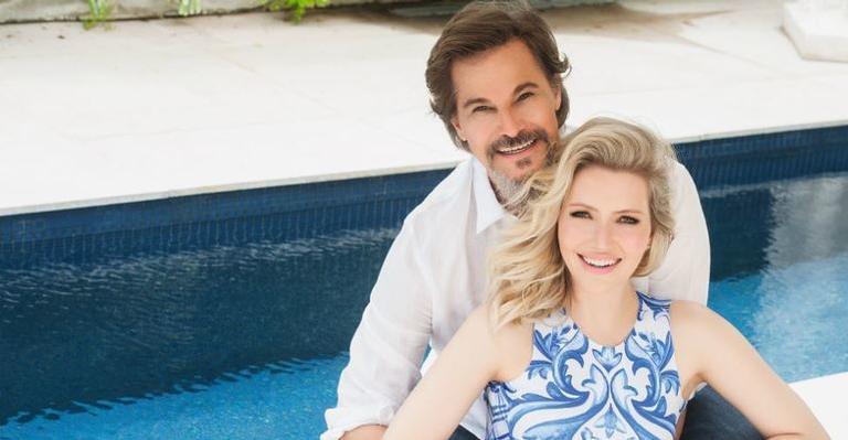 Aos 60 anos, Edson Celulari revela planos de ter filhos com Karin Roepke