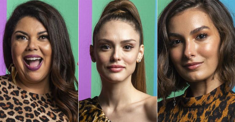 Famosas apostam em looks com a mesma estampa para festa de ‘Verão 90’