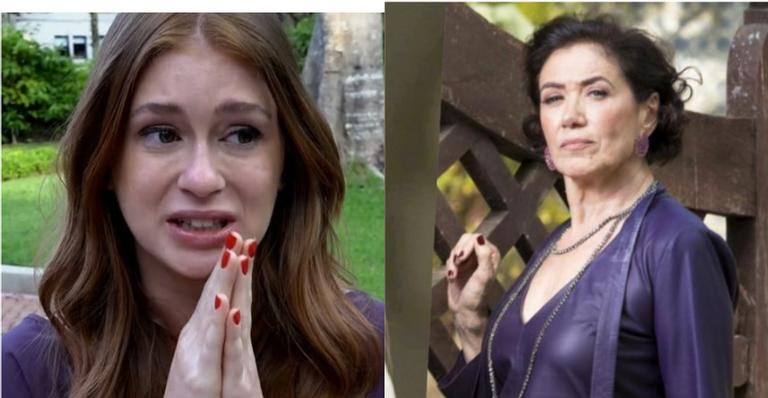 Lilia Cabral se enfurece com Marina Ruy Barbosa na frente do elenco inteiro, diz site: ”Mimada”