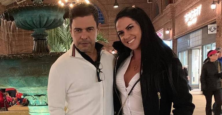 Com direito a elogios de Galvão Bueno, Zezé Di Camargo dá chega mais em Graciele Lacerda em dança