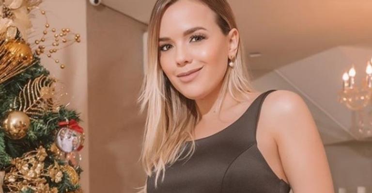 Emocionada, Thaeme relembra o que sentiu ao descobrir que estava grávida após ter sofrido aborto