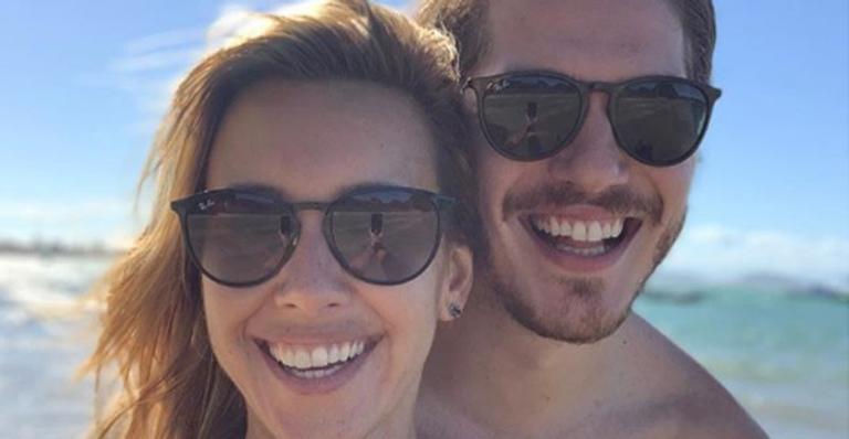 Após assumir romance, Caio Paduan se declara para Cris Dias: ”Eu e você”