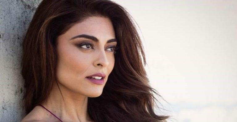 Juliana Paes faz a temperatura subir nas alturas com foto de lingerie