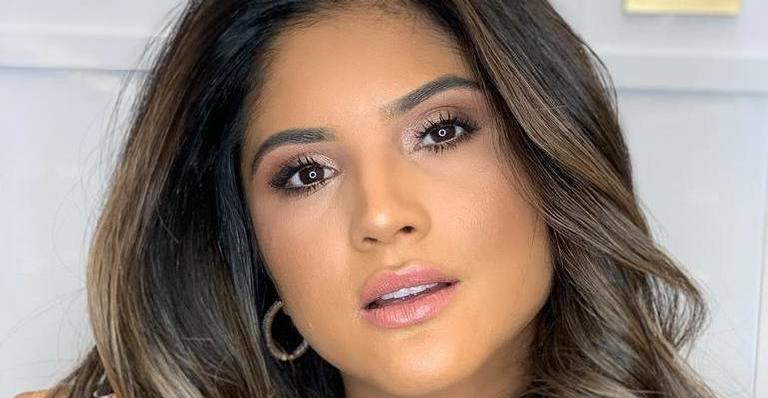 Mileide Mihaile repete vestido já usado em evento especial e justifica: ”Repetir roupa é chique”