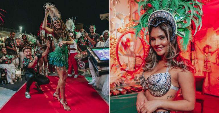 Juliana Paes e Mileide Mihaile mostram samba no pé em clipe de Carnaval