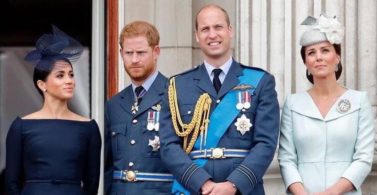 Briga na família real: Princípe Harry e William se desentendem por causa de Meghan Markle