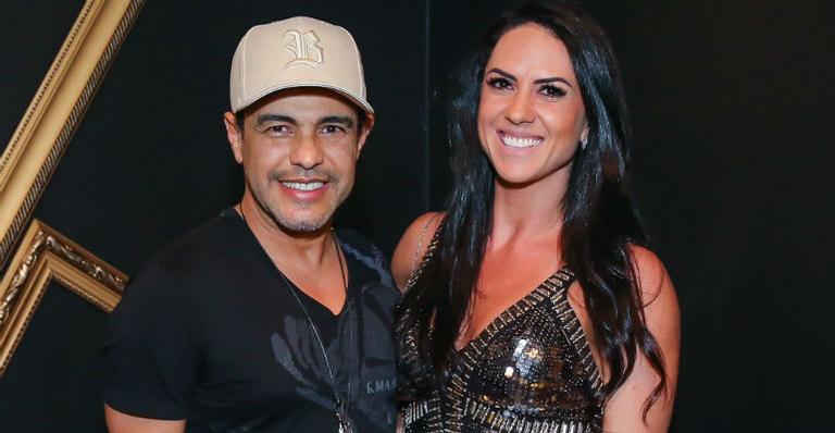 Zezé Di Camargo e Graciele Lacerda são flagrados aos beijos após boatos de separação