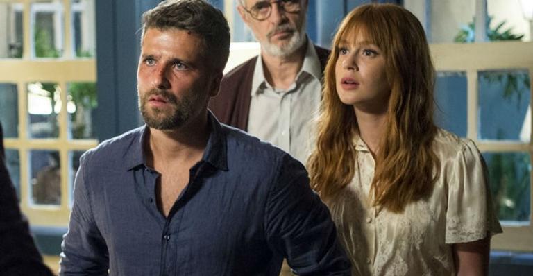 Marina Ruy Barbosa e Bruno Gagliasso não agradam e têm cenas cortadas de ”O Sétimo Guardião”