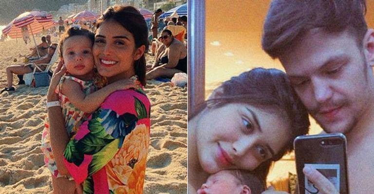 Letícia Almeida, ex de Saulo Poncio, mostra a filha dançando e brinca: ”Gingado”