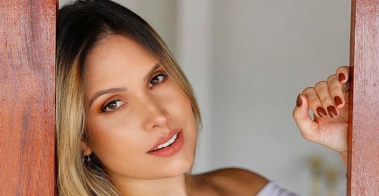 Thyane Dantas, esposa de Wesley Safadão, surge elegante e recebe cantadas na web