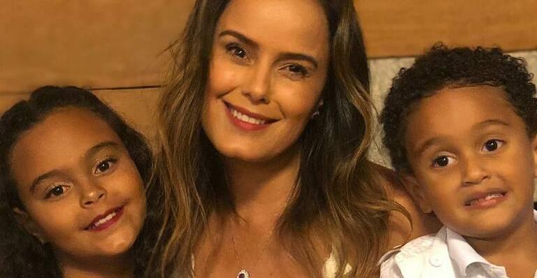 Luciele Di Camargo fala sobre criação dos filhos com Denilson: ”Difícil é formar um caráter”