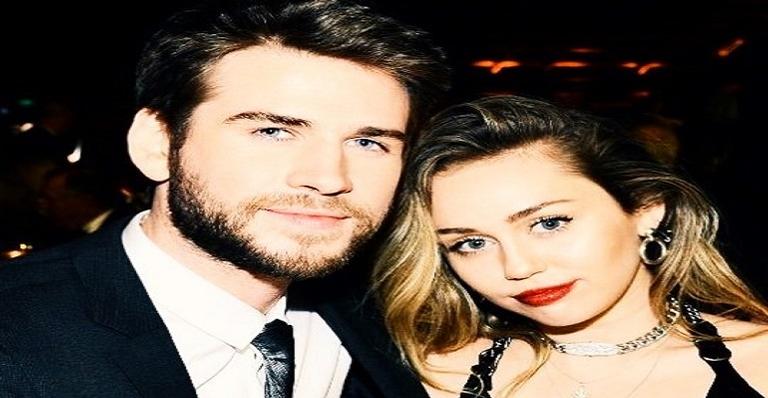 Miley Cyrus revela fotos do seu casamento secreto com Liam Hemsworth