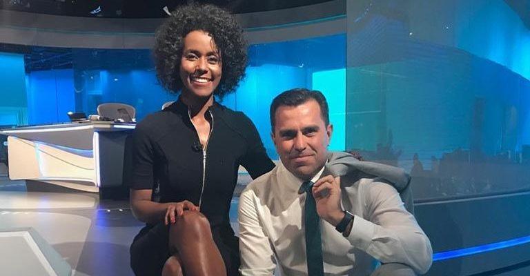 Rodrigo Bocardi se pronuncia sobre primeiro dia de Maju Coutinho no Jornal Nacional