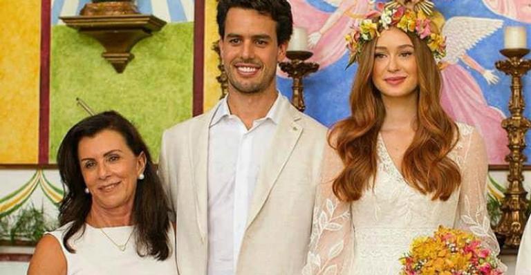 Sogra de Marina Ruy Barbosa quebra silêncio sobre polêmica e mostra apoio à atriz