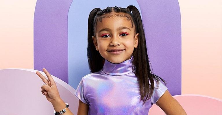 North West estrela capa de revista de moda norte-americana aos cinco anos